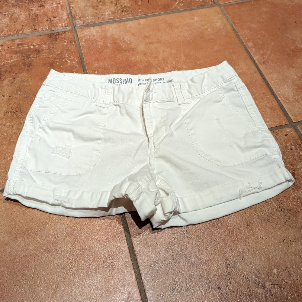 Mossimo Target White Shorts